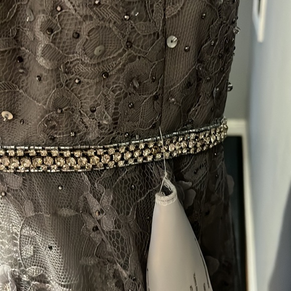 Max Duggal 67387 FLORAL EMBELLISHED LACE A-LINE COCKTAIL DRESS NWT size 12 - Picture 12 of 17